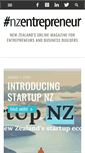 Mobile Screenshot of nzentrepreneur.co.nz